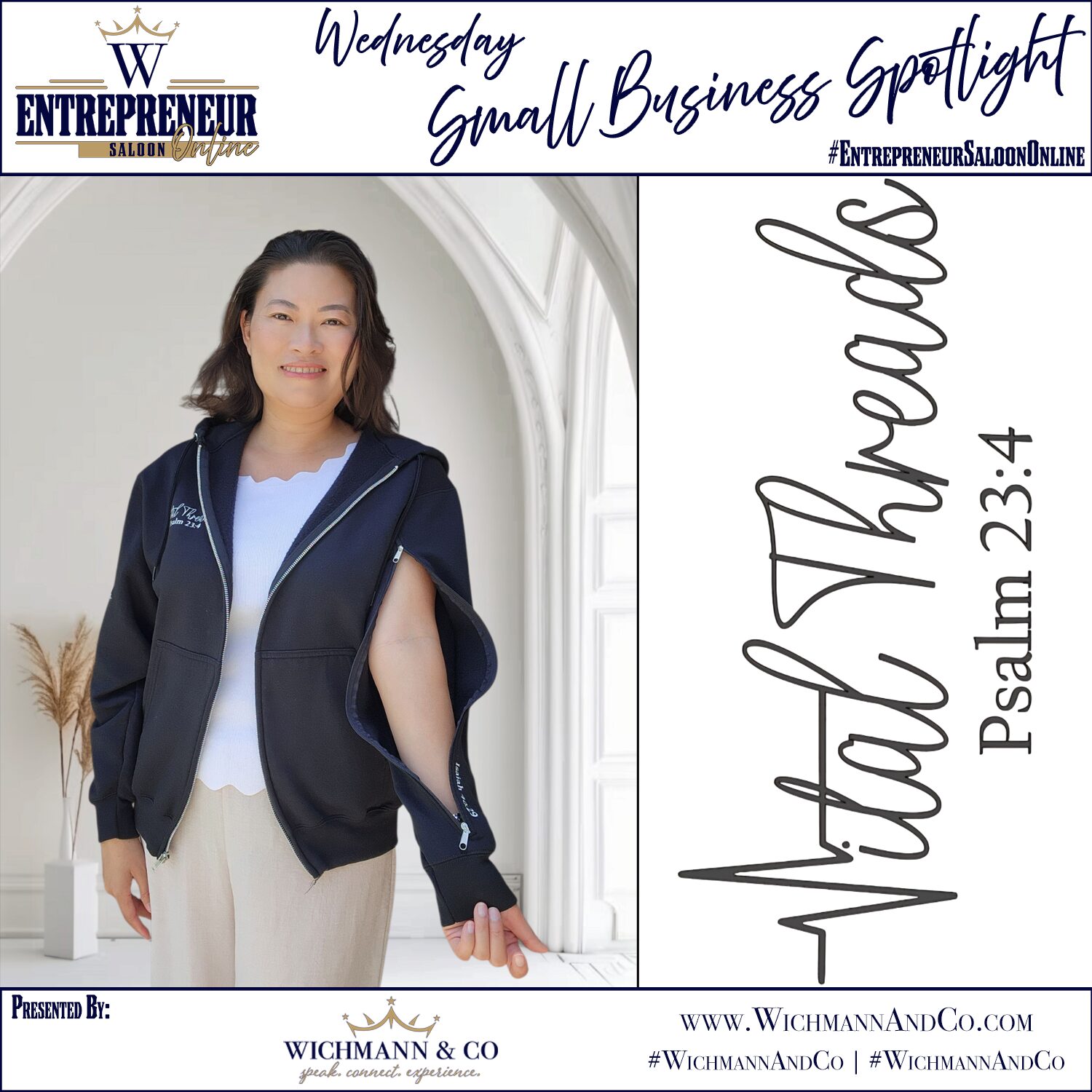 Sewn with Purpose: Vital Threads by An Desmarais